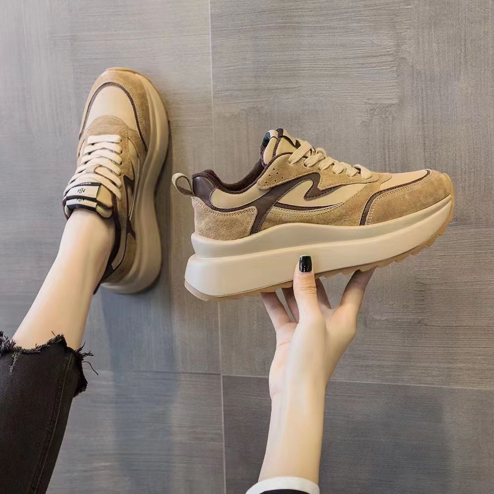 Show High Autumn/Winter New Forrest Gump Shoes Casual Sports Shoes Wear resistant Round Head Women's Shoes