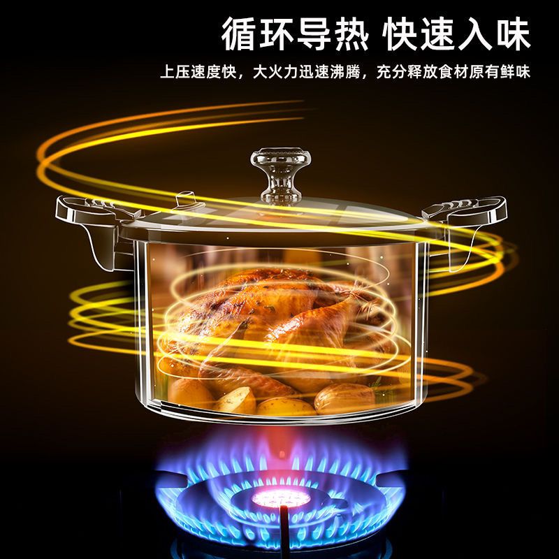[Over 10,000 sold] 【 Export to the UK 】 Odes Light Luxury Roman Holiday Micro Pressure Non stick Soup Pot Multi functional Double Ear Stew Pot Cooking Pot