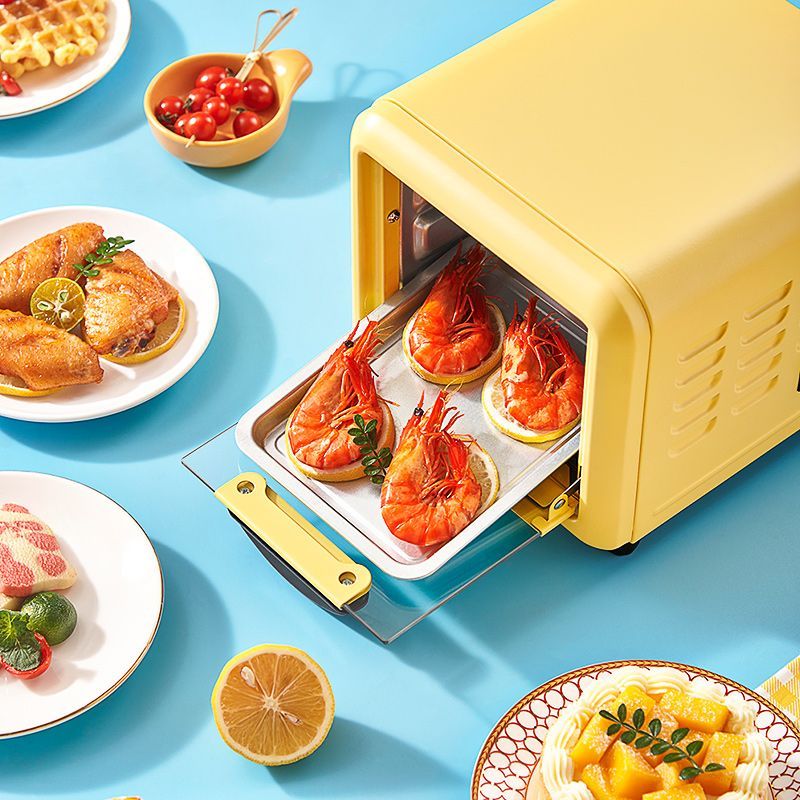 Electric Oven Air Frying Pot Mini Oven Integrated Machine Multi functional Small Baking Machine for Home and Home Use