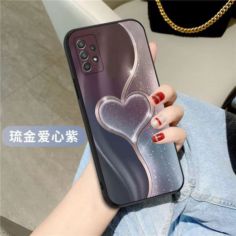 Samsung a52 mobile phone case 5g version all-inclusive anti-fall Galaxya52 high-end soft silicone ultra-thin dirt-resistant and good-looking