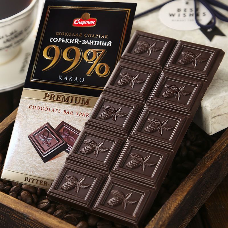 Russian dark chocolate 90%72%56% original imported cocoa butter candy fitness gift internet celebrity snack wholesale