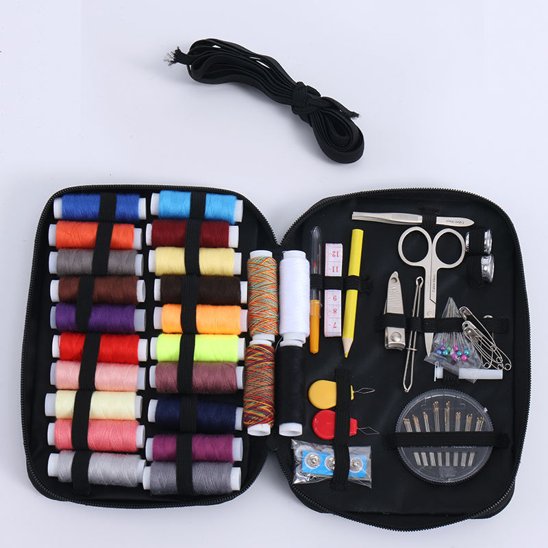 [Over 69,000 sold]【 Value Needle and Thread Box Set 】 98 piece manual sewing DIY set for home sewing practical needle and thread bag
